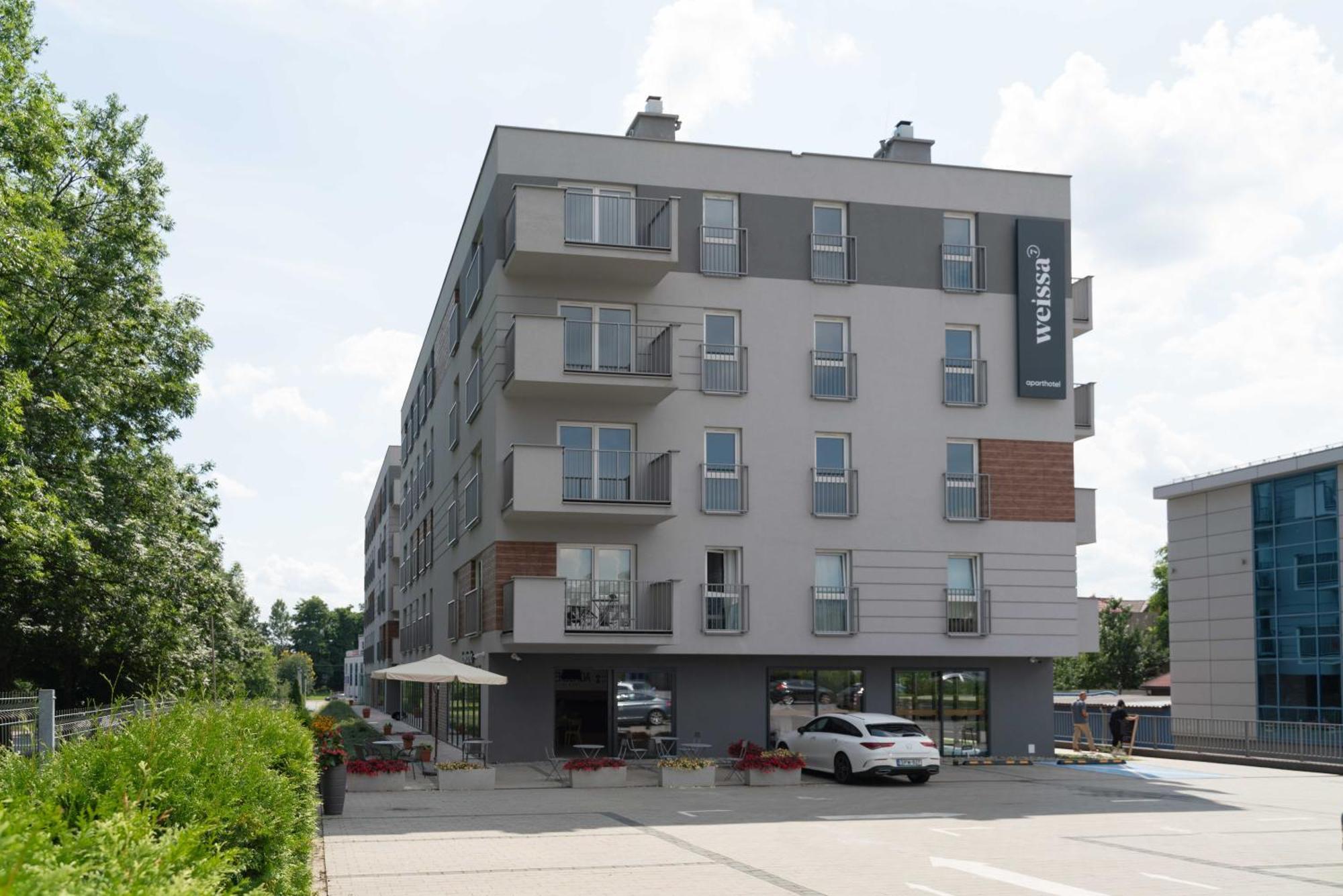Aparthotel Weissa 7 Cracóvia Exterior foto